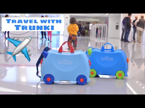 TRUNKI KOFFER I TRAVEL WITH KIDS I SPIELZEUG FÜR UNTERWEGS MIT KINDER