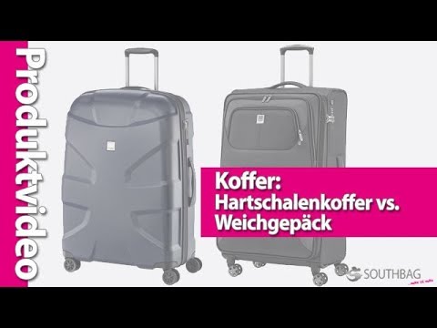 Koffer: Die Gepäckart - Weichgepäck vs. Hartschalenkoffer