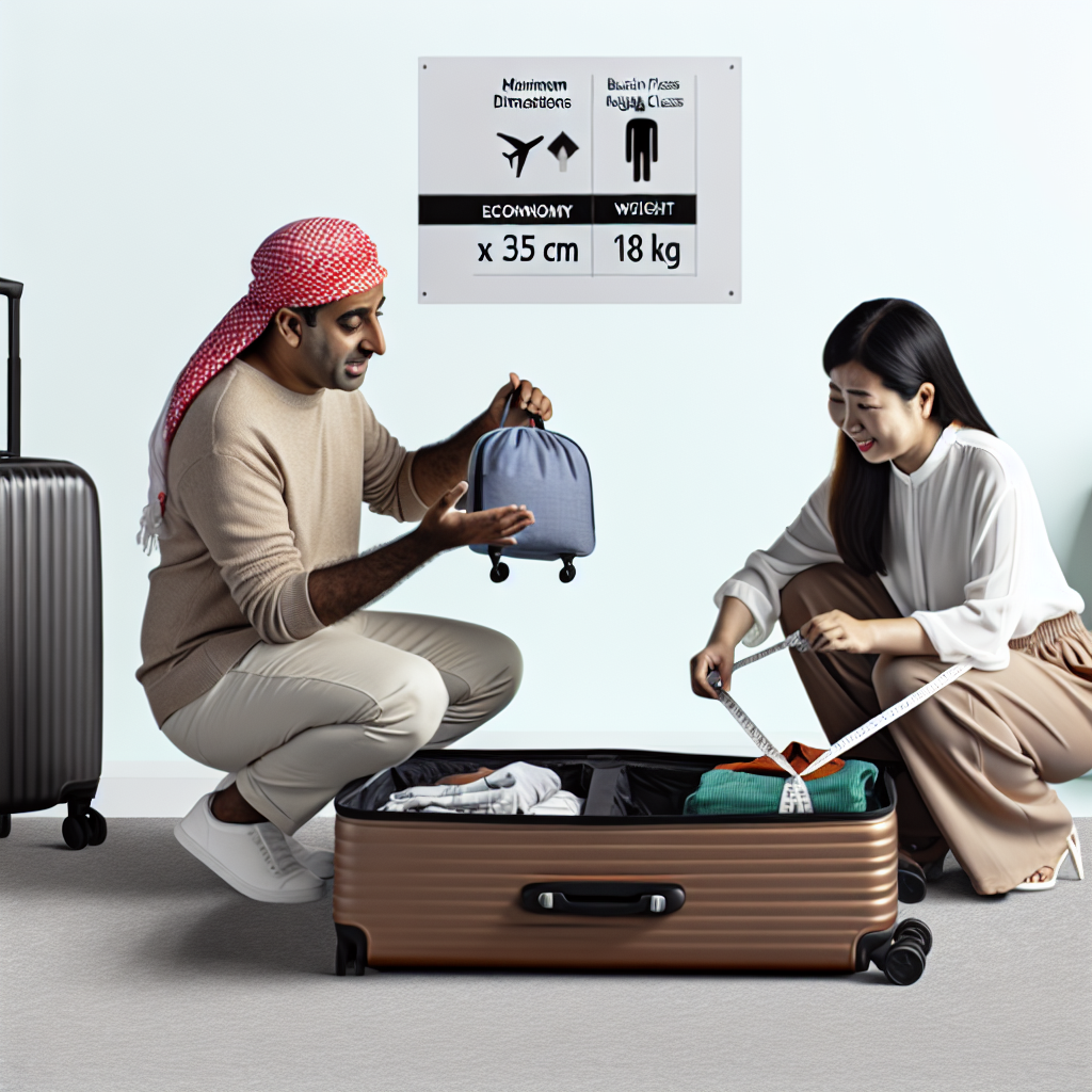 Wie groß darf der Koffer oder Trolley bei Air France im Hangepäck maximal sein?