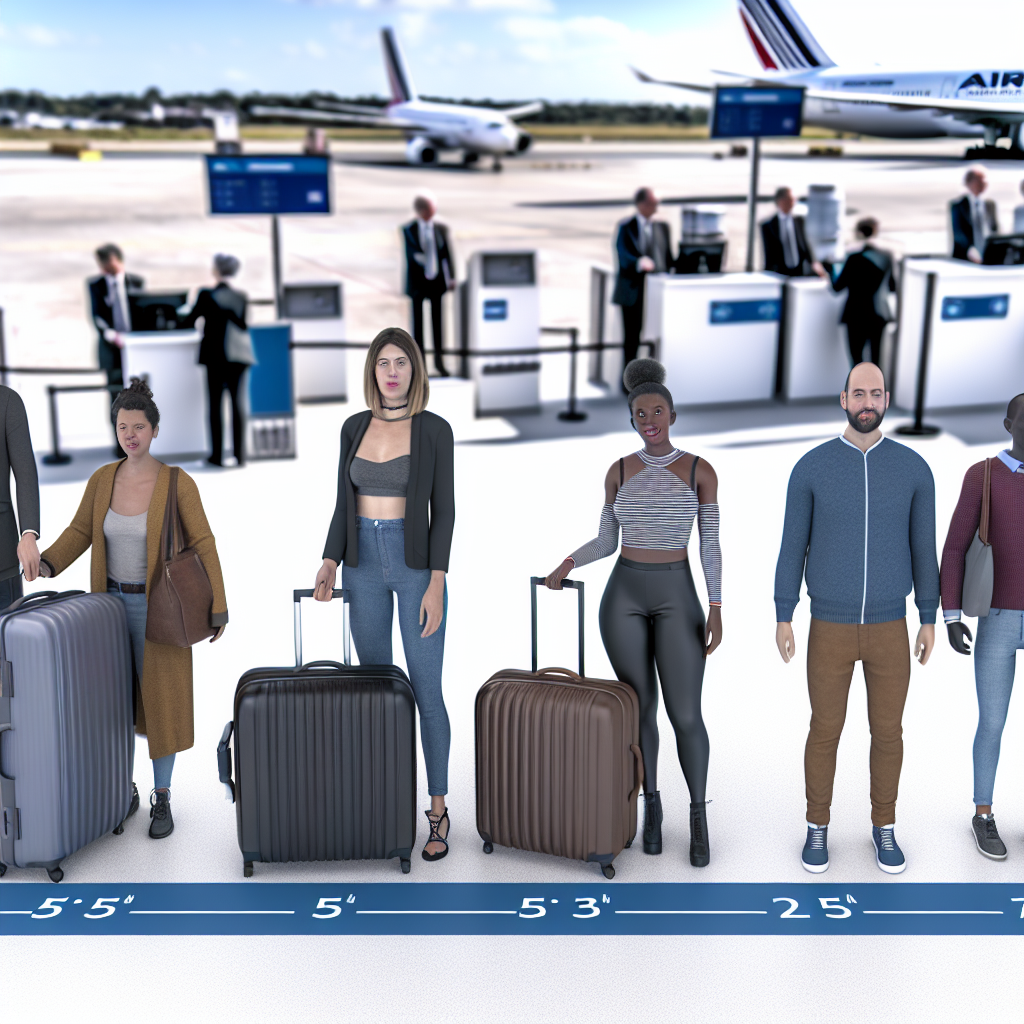 Wie groß darf das Handgepäck bei Air France sein?