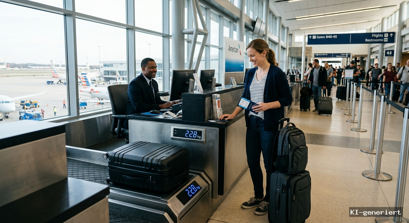 Wie viel Gepäck darf ich beim Flug mitnehmen?